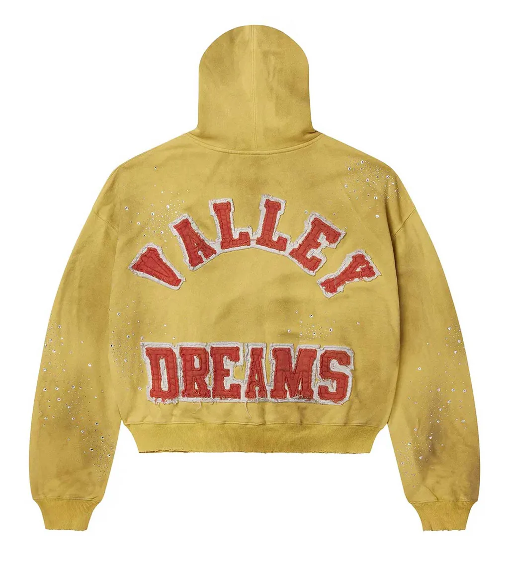 vale forever Sun Clustered Zip Up Yellow