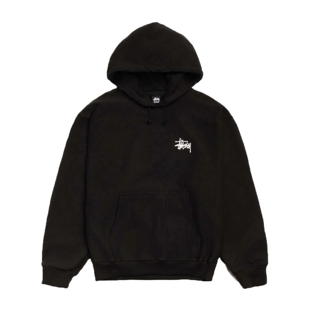 Stussy basic hoodie black